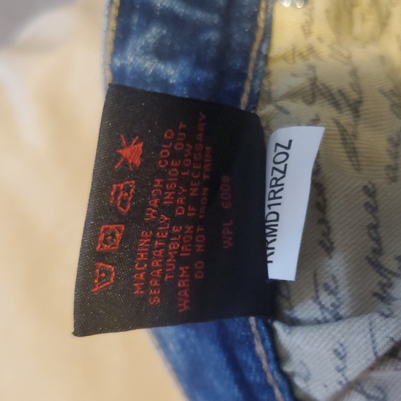 Rock & Roll Denim Revolver Slim Straight 32 X 38 Vintage '46 - Picture 10 of 11